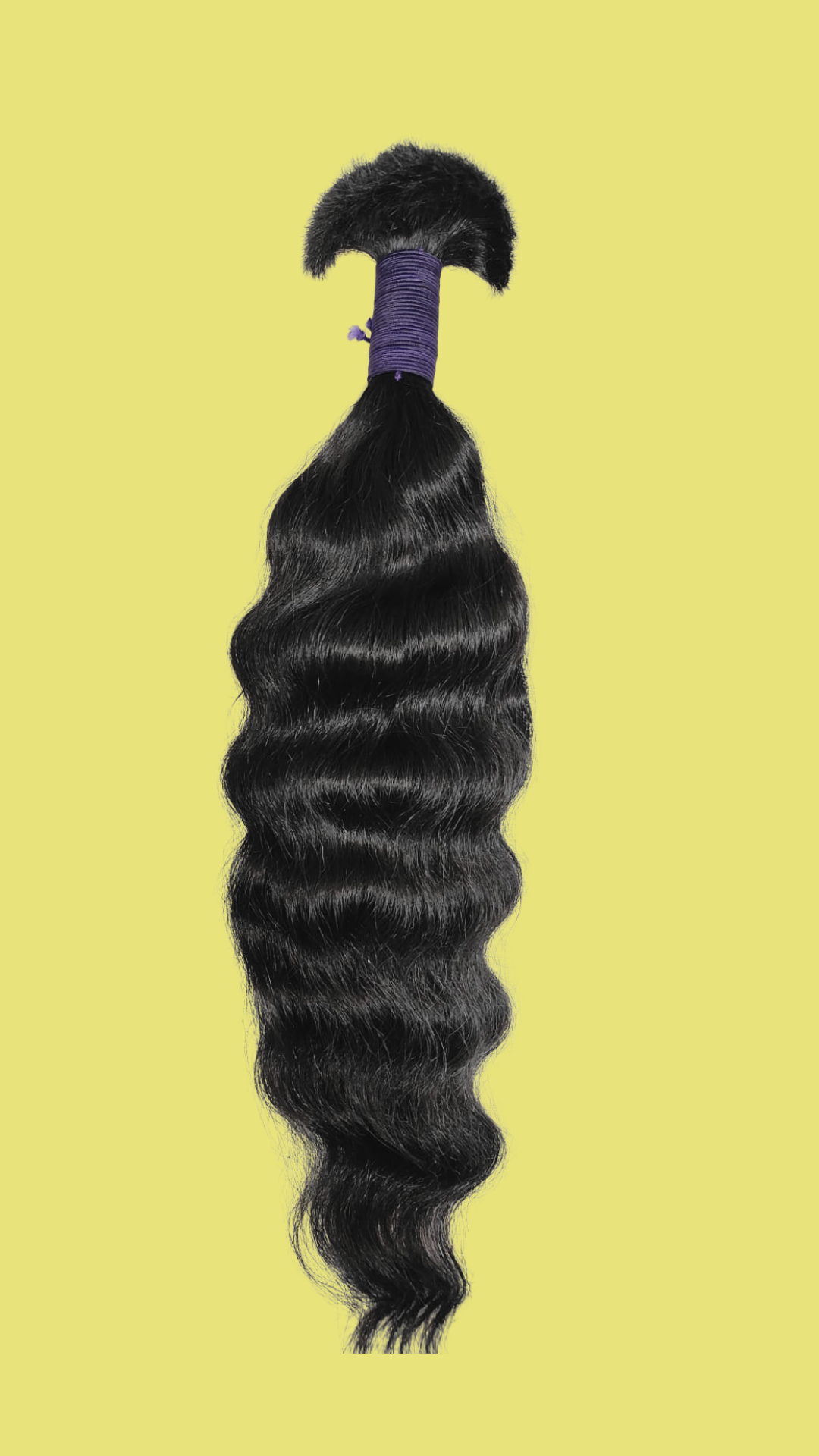 Braiding Human Hair - Loose curly