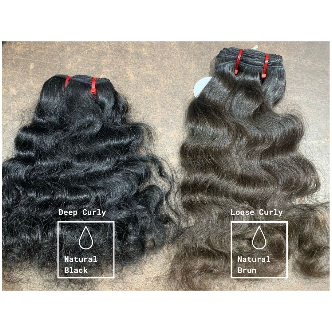 Perruque Raw Hair bouclée longue Postishe hair  - Donna