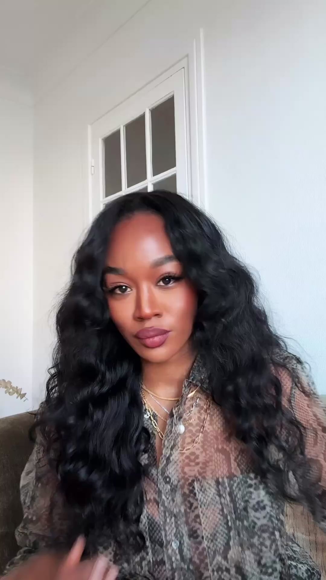 Perruque Raw Hair bouclée longue Postishe hair  - Donna